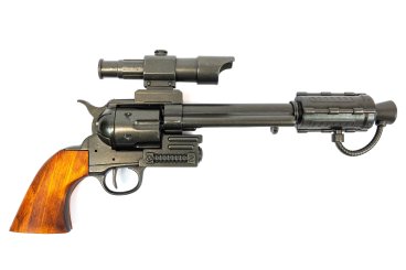 Steampunk-Revolver.