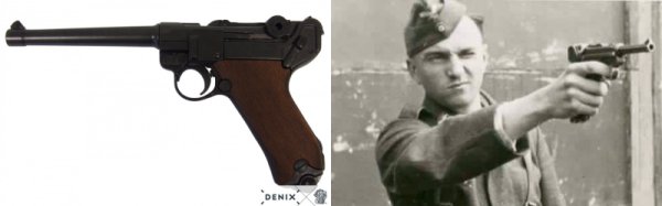 Pistola Parabellum Luger P08