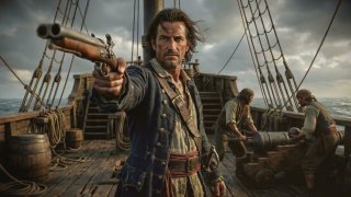 Pirate Double Barrel Pistol – A Deadly Weapon of the 18th Century